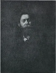 Porträt des Malers Albertus Wirth